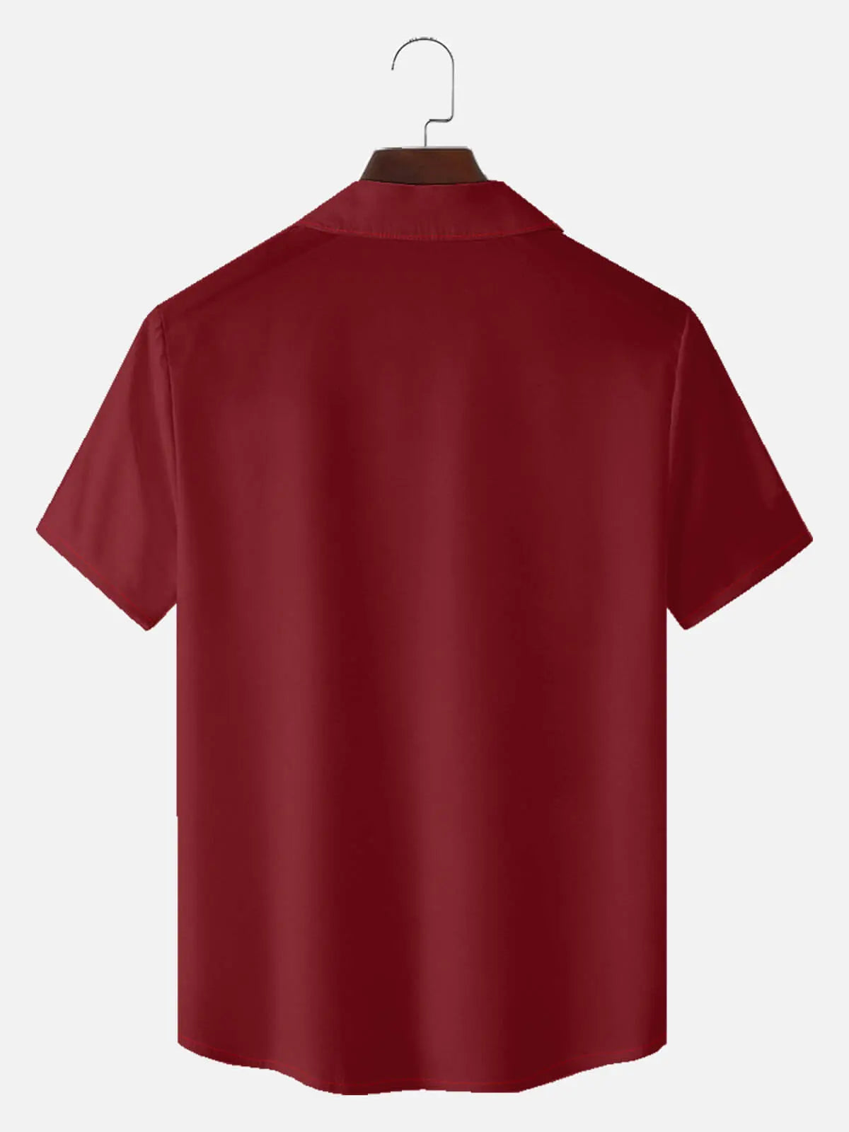 Men's Custom Love Name Panel Short Sleeve Shirt Eleven Oasis