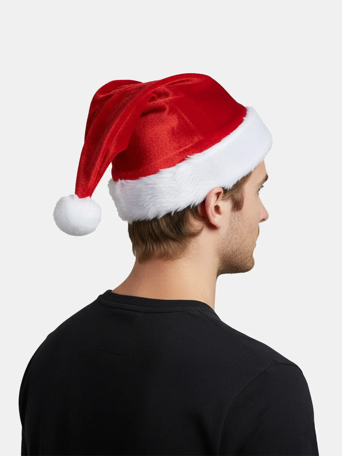 Classic Plush Velvet Santa Hat ElevenOasis