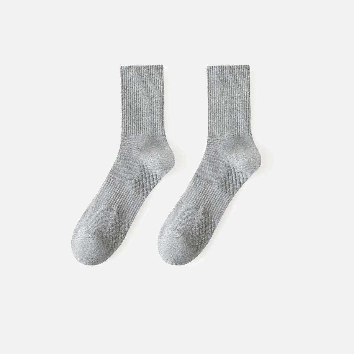 Men's Extended Size Athletic Crew Socks 4-Pack Eleven Oasis