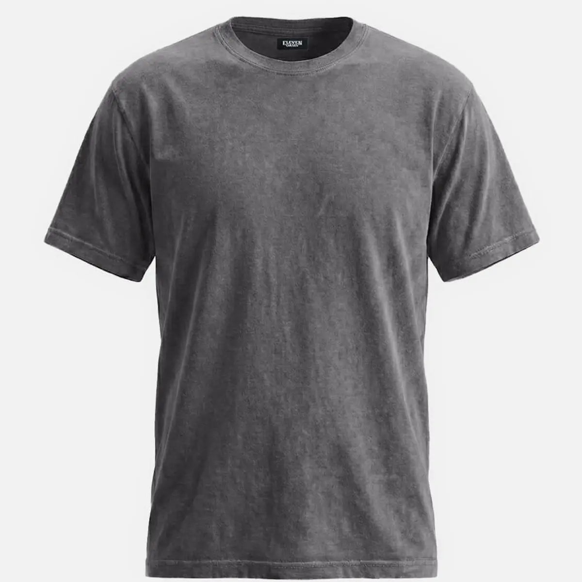 Men's Washed Cotton Short Sleeve T-Shirt ElevenOasis