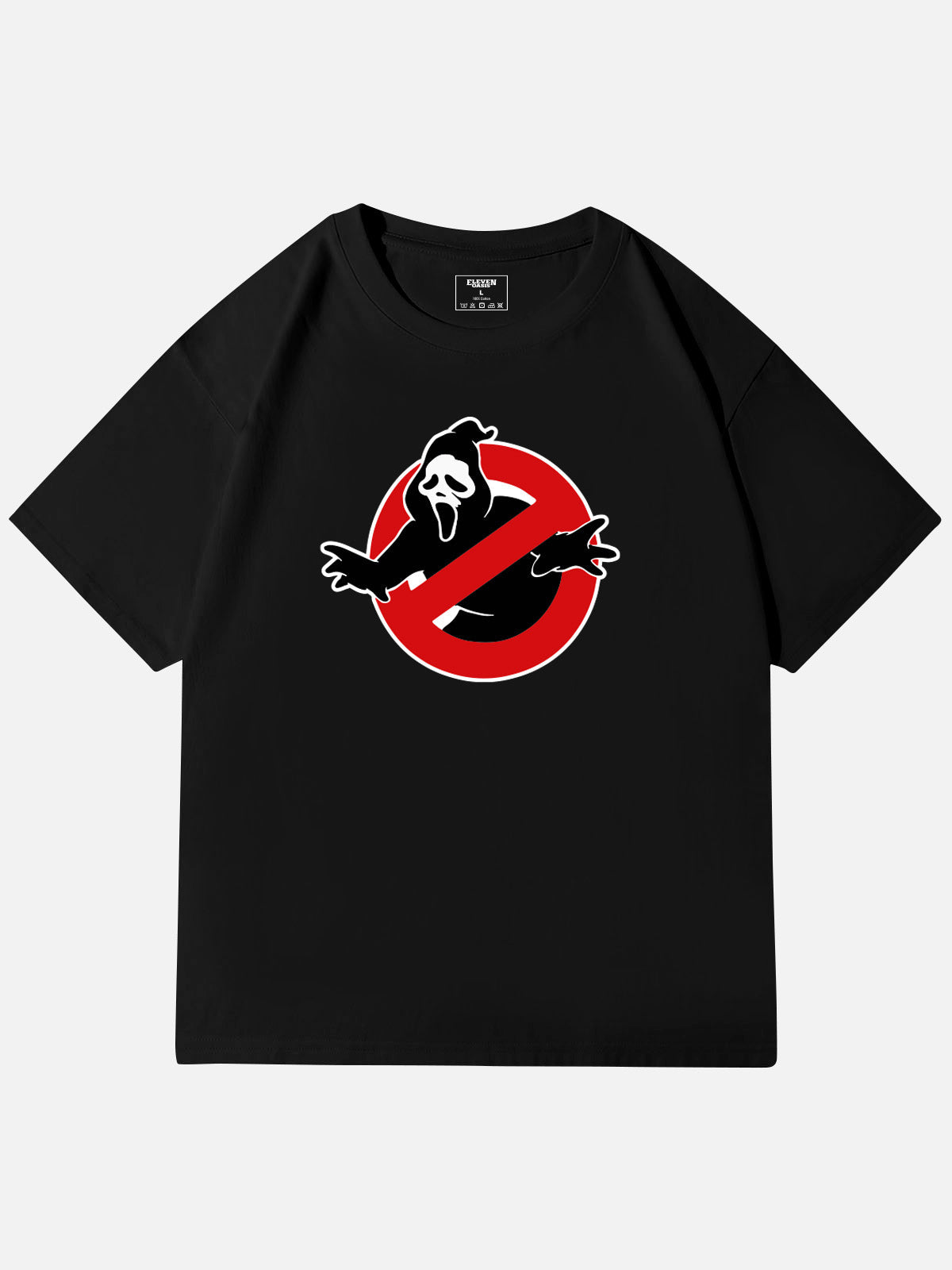Ghostbusters Ghostface Horror Mashup Cotton T-Shirt Eleven Oasis