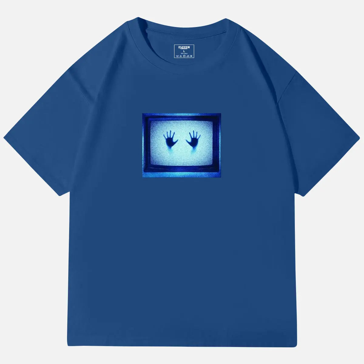 Poltergeist Hands in TV Cotton T-shirt Eleven Oasis