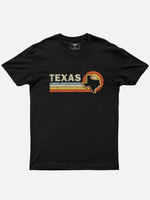 Retro Texas Sunset Cotton T-Shirt Eleven Oasis