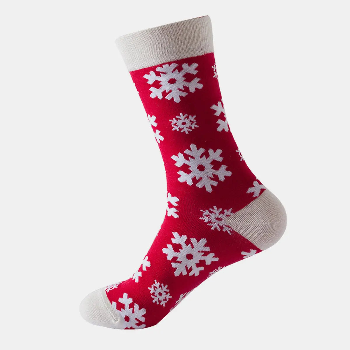Classic Christmas Pattern Crew Socks ElevenOasis