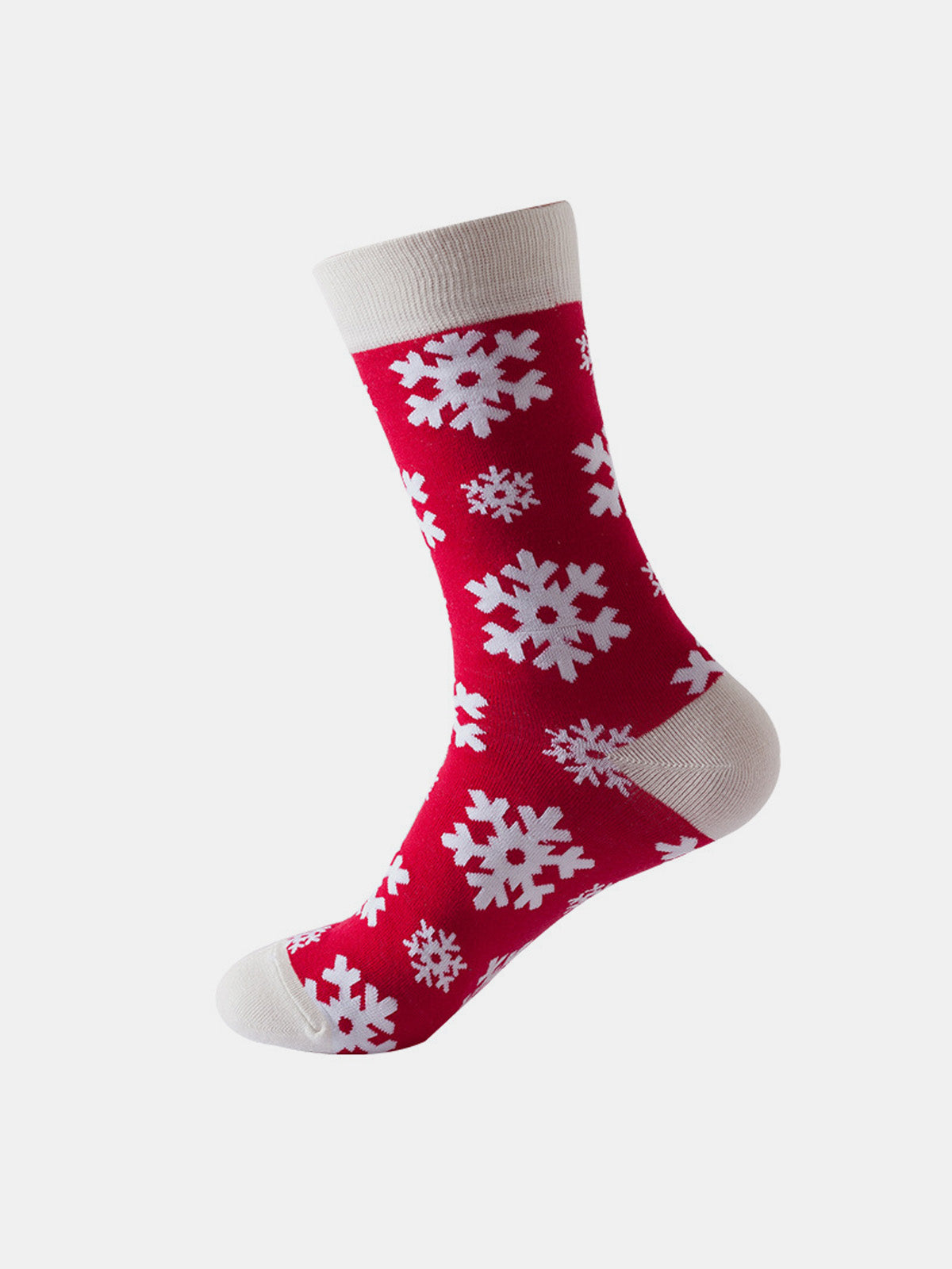 Classic Christmas Pattern Crew Socks ElevenOasis