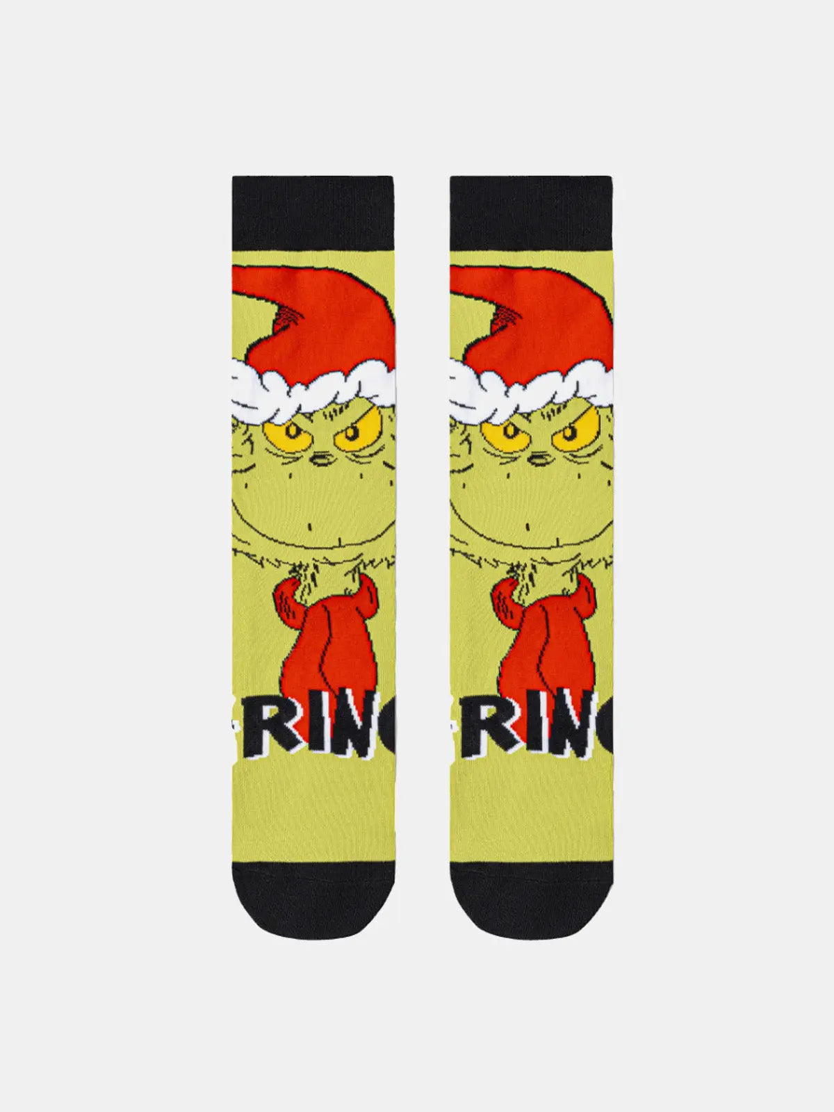 Classic Grinch Christmas Novelty Socks ElevenOasis