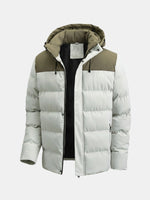 Men's Colorblock Winter Insulated Jacket Eleven Oasis