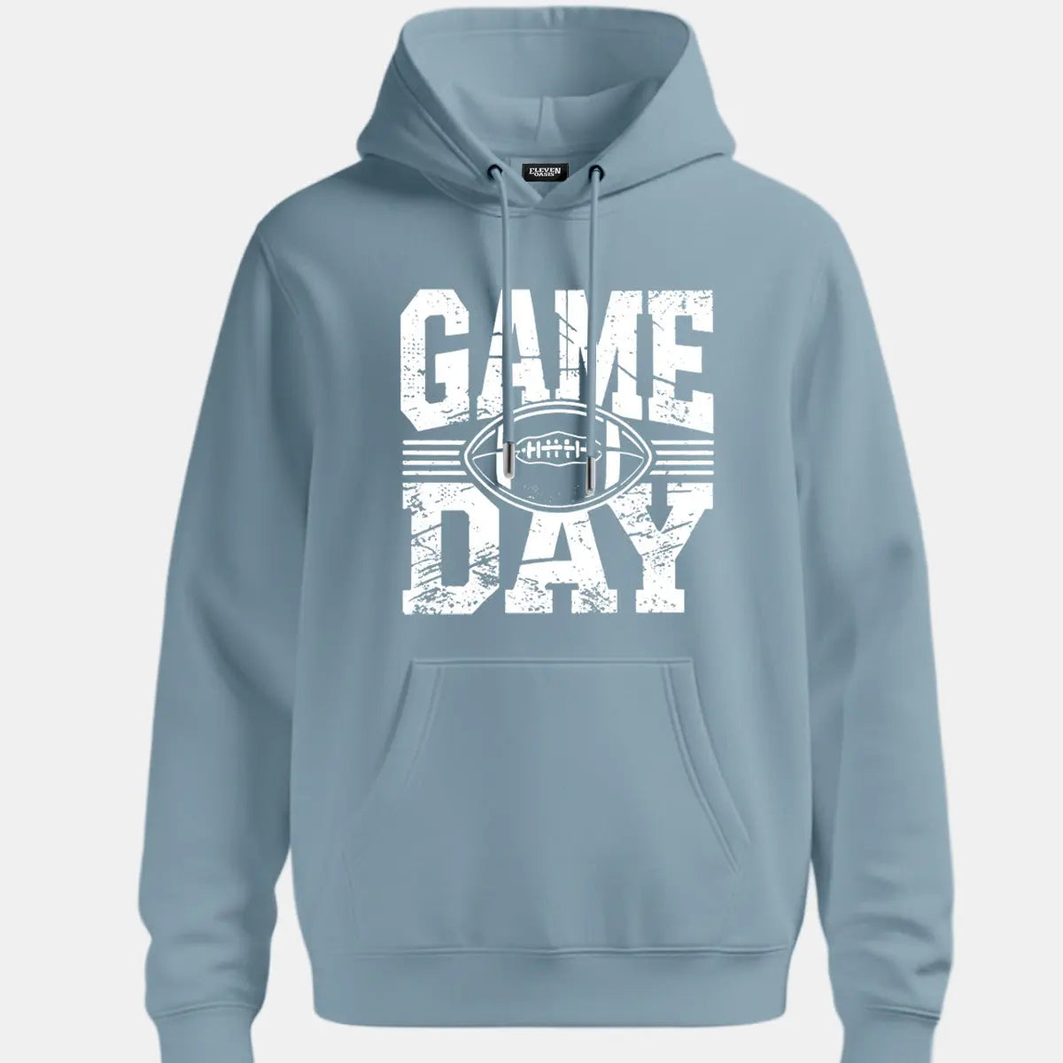 Game Day Football Graphic Hoodie Eleven Oasis