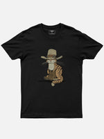 Cowboy Puss in Boots Cotton T-Shirt Eleven Oasis