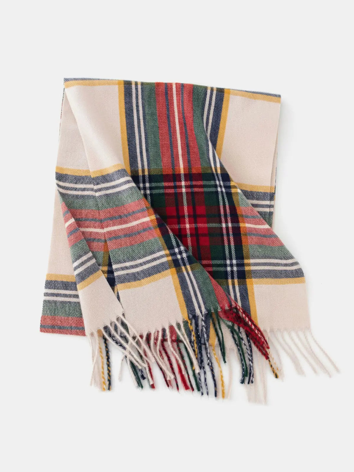 Ultra Soft Plaid Winter Scarf ElevenOasis