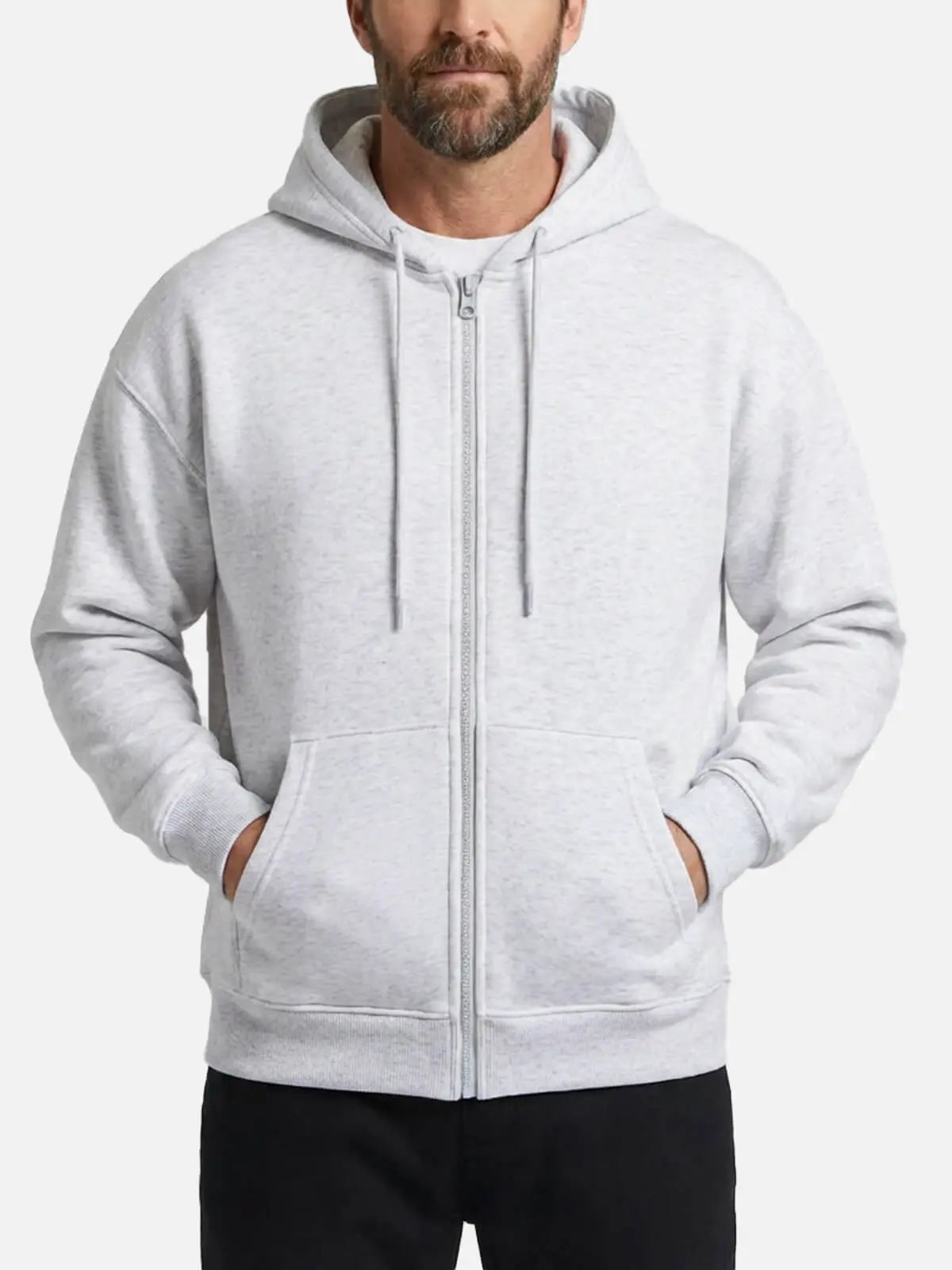 Men's Classic Zip-Up Hoodie Eleven Oasis