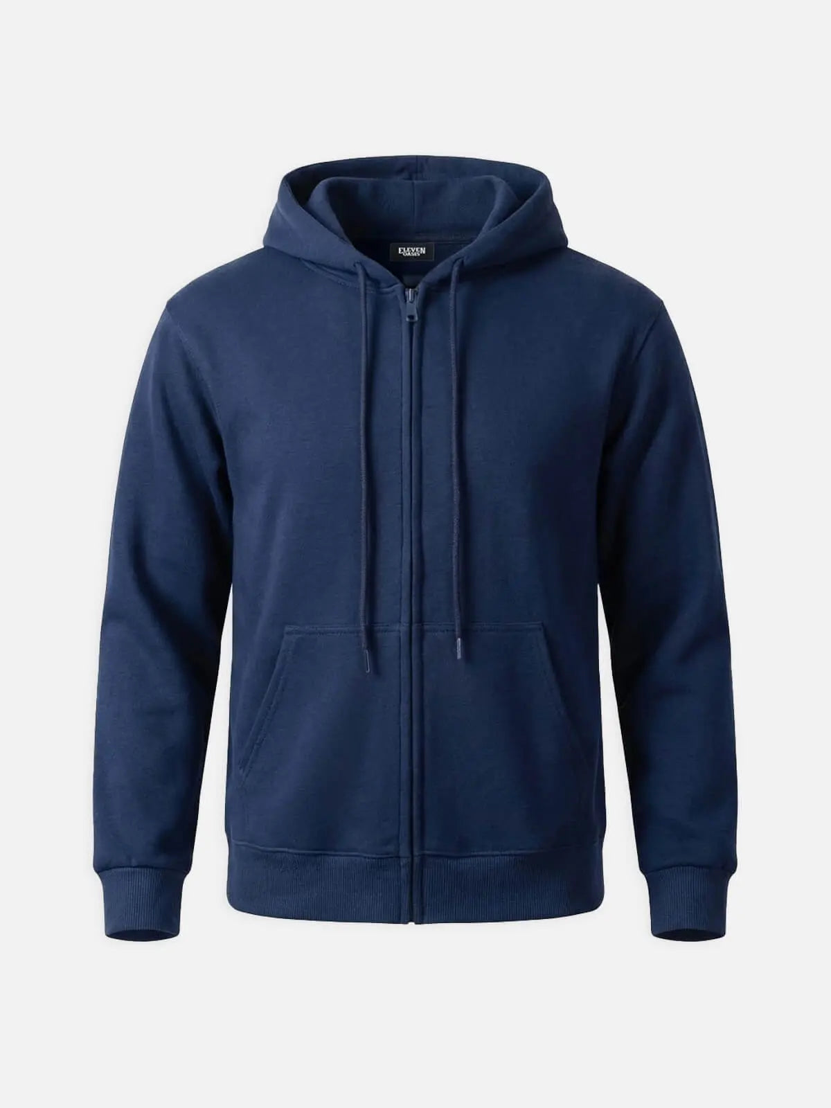 Men's Classic Zip-Up Hoodie Eleven Oasis