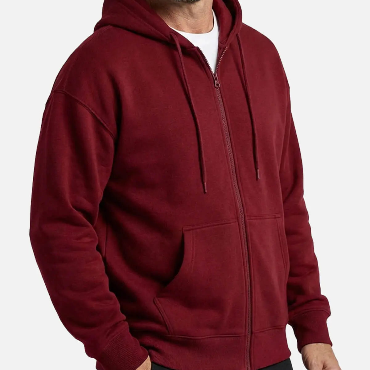 Men's Classic Zip-Up Hoodie Eleven Oasis