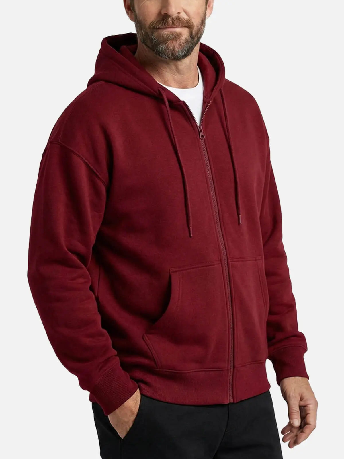 Men's Classic Zip-Up Hoodie Eleven Oasis