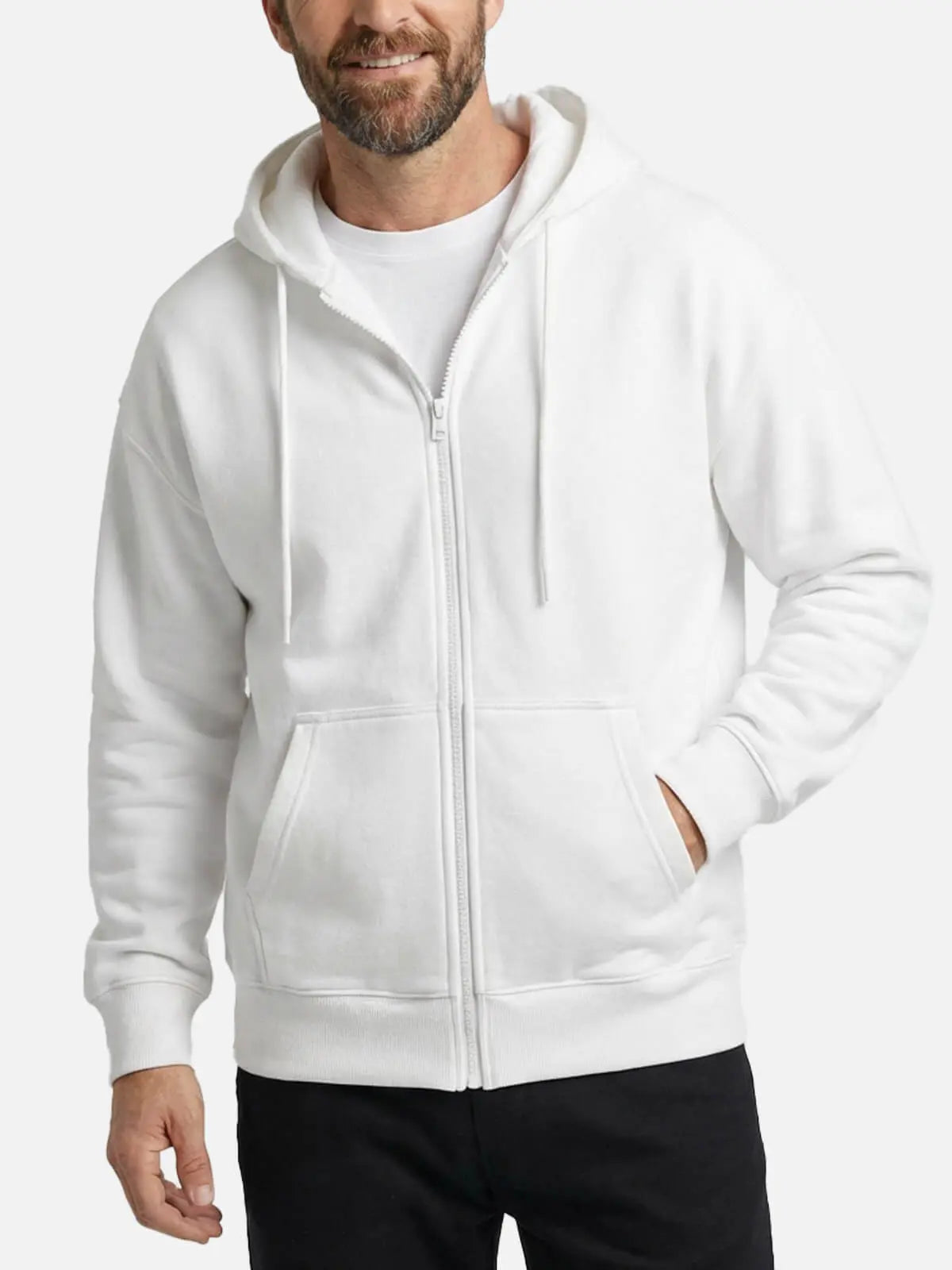 Men's Classic Zip-Up Hoodie Eleven Oasis