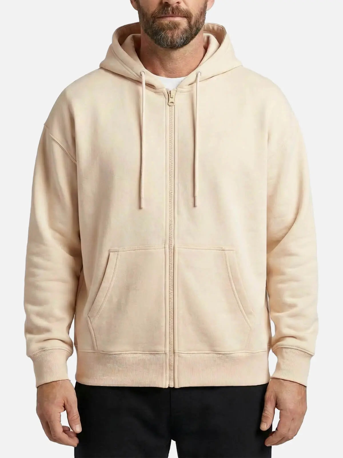 Men's Classic Zip-Up Hoodie Eleven Oasis