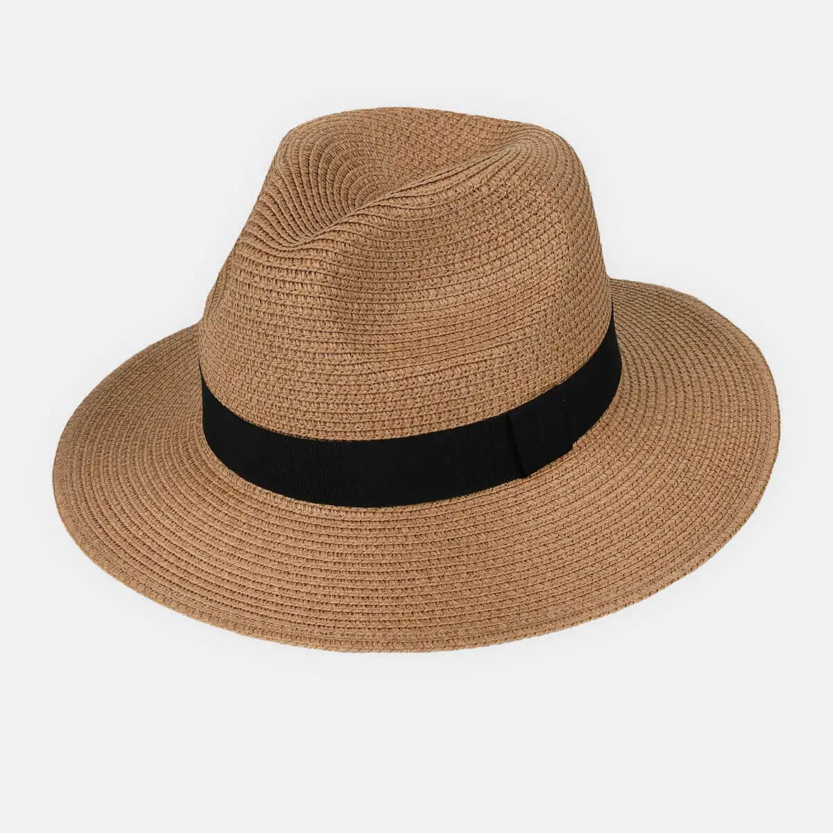 Classic Straw Fedora Hat Eleven Oasis