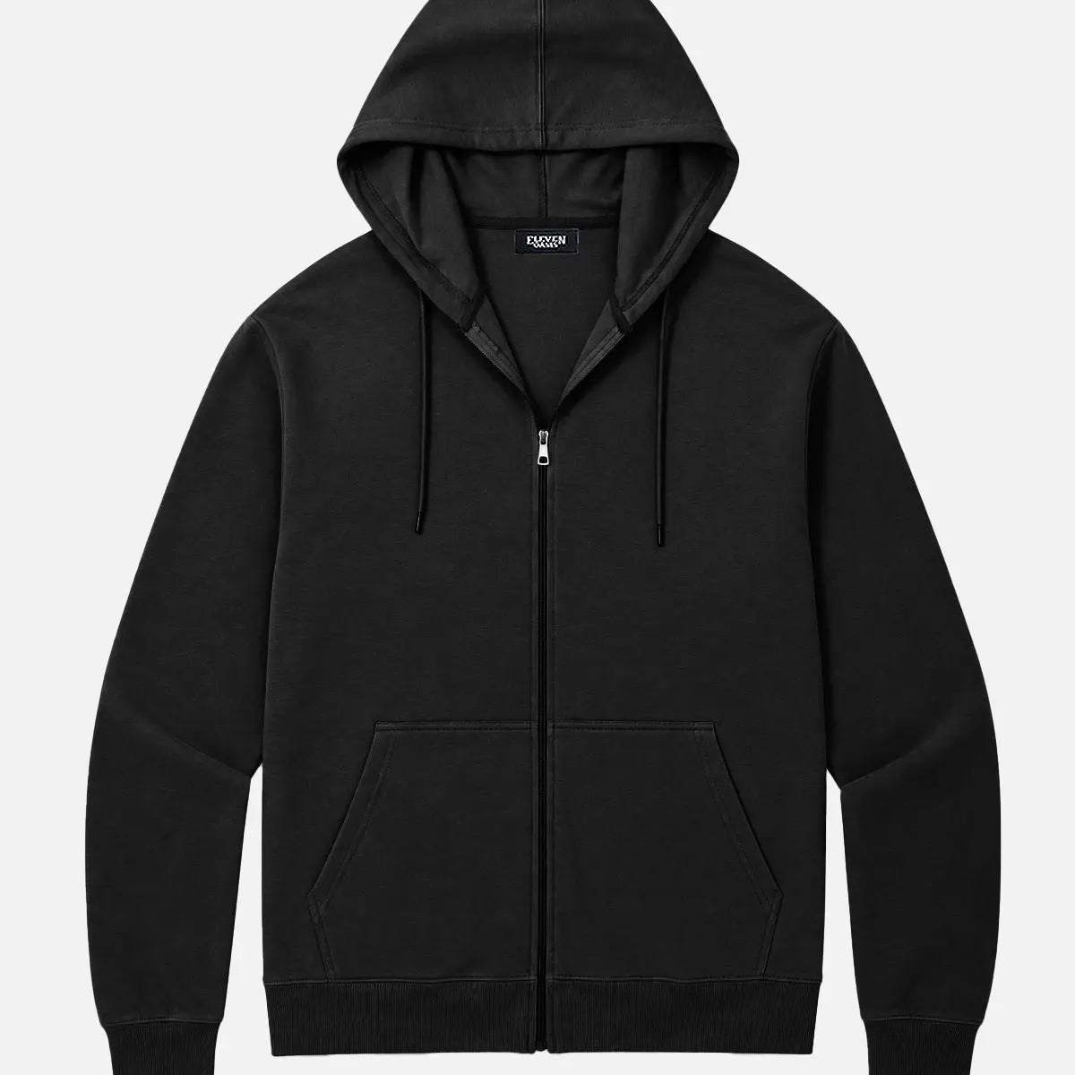 Men's Cotton-Blend Relaxed Fit Full-Zip Hoodie