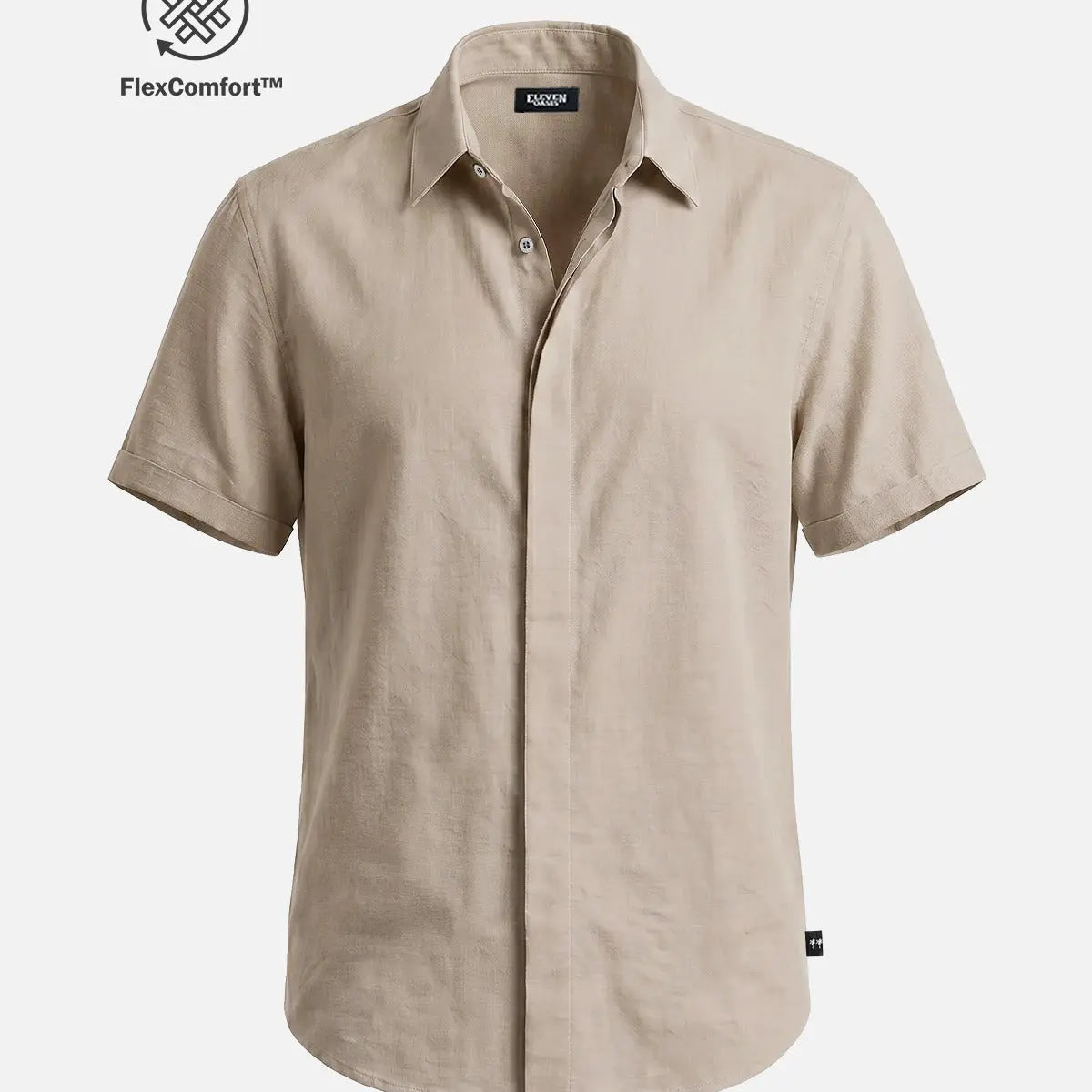 Men's FlexComfort™ Classic Short Sleeve Shirt ElevenOasis