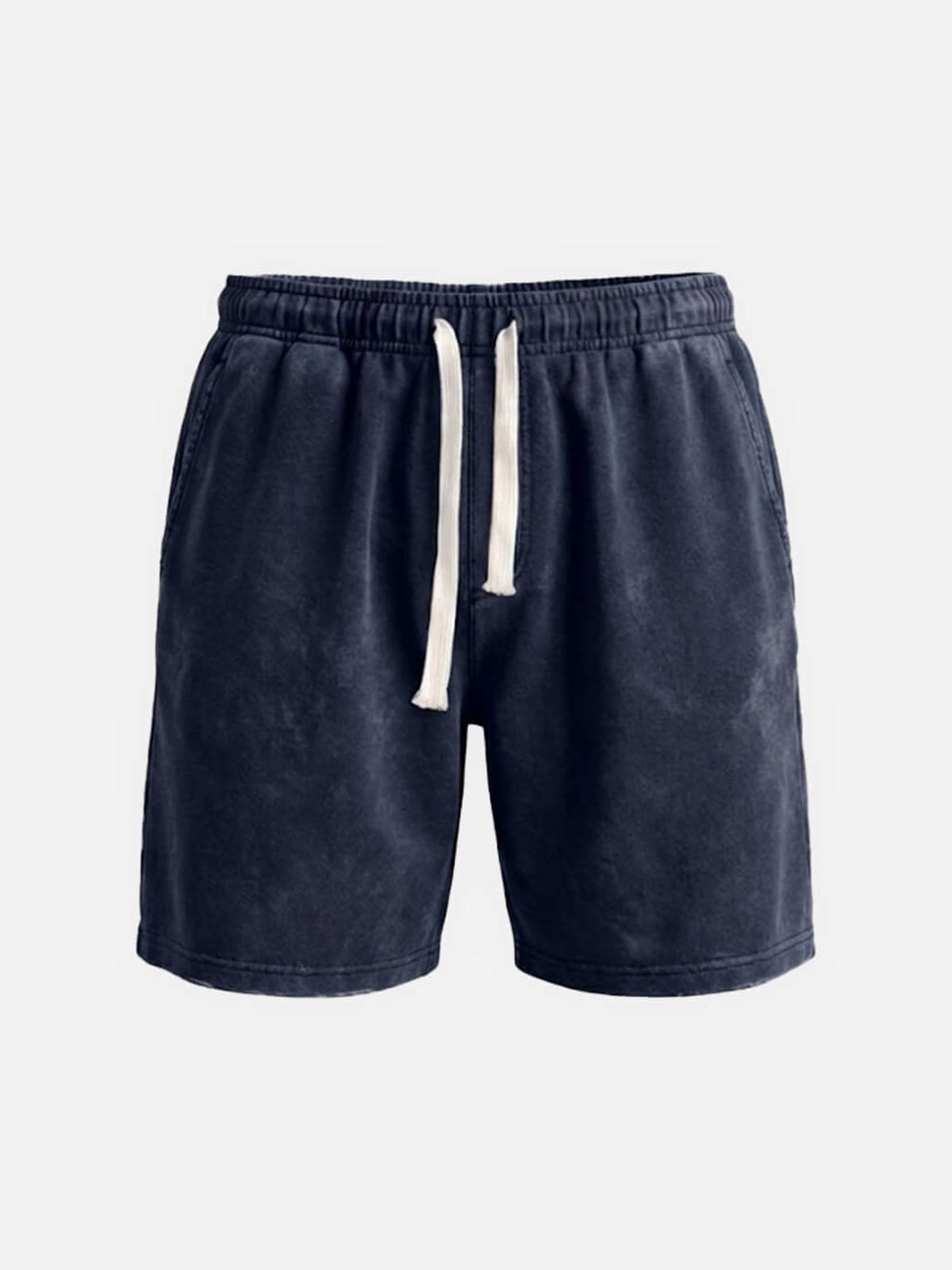 Men's Washed Cotton Drawstring Shorts ElevenOasis