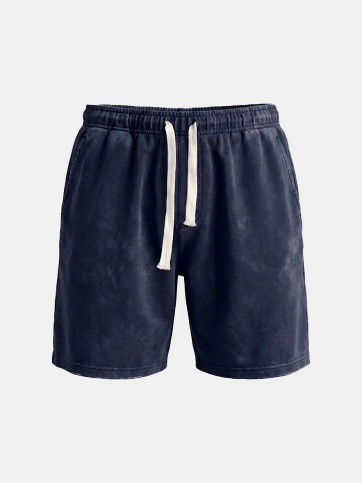 Men's Washed Cotton Drawstring Shorts ElevenOasis