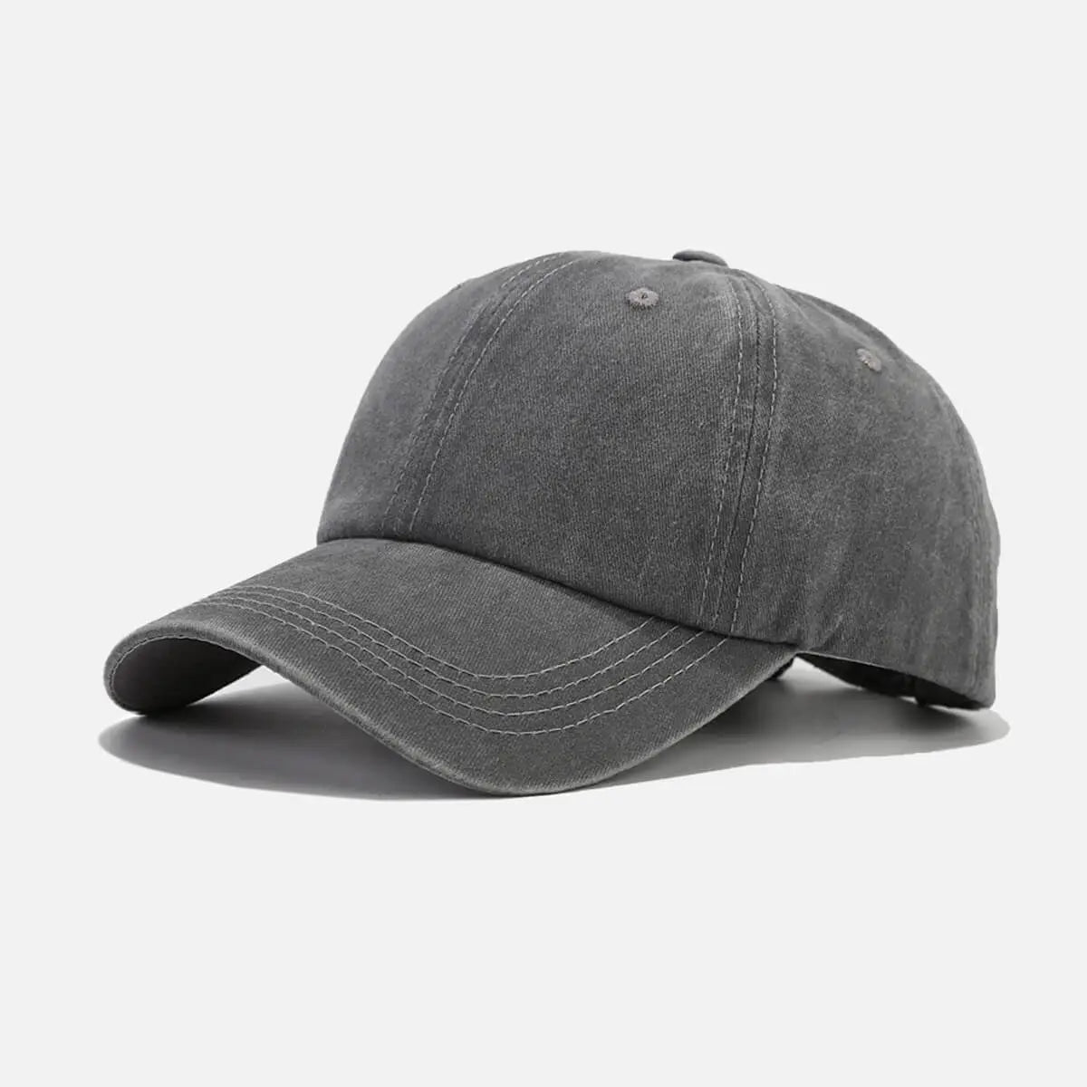 Washed Cotton Adjustable Baseball Cap ElevenOasis
