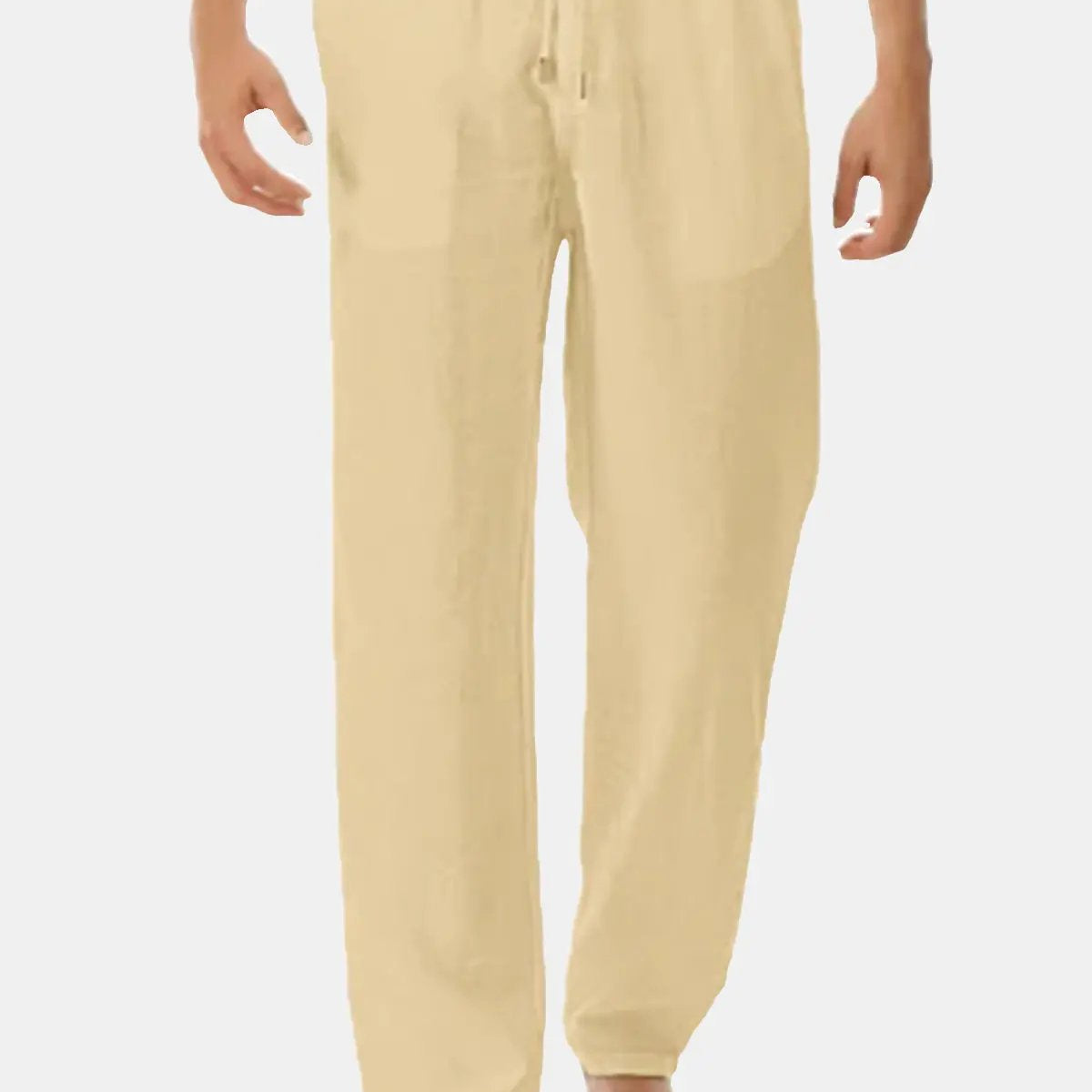 Men's Printed Solid Color Casual Long Pants ElevenOasis