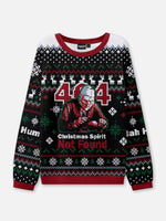 404 Christmas Spirit Not Found Ugly Christmas Sweater Eleven Oasis