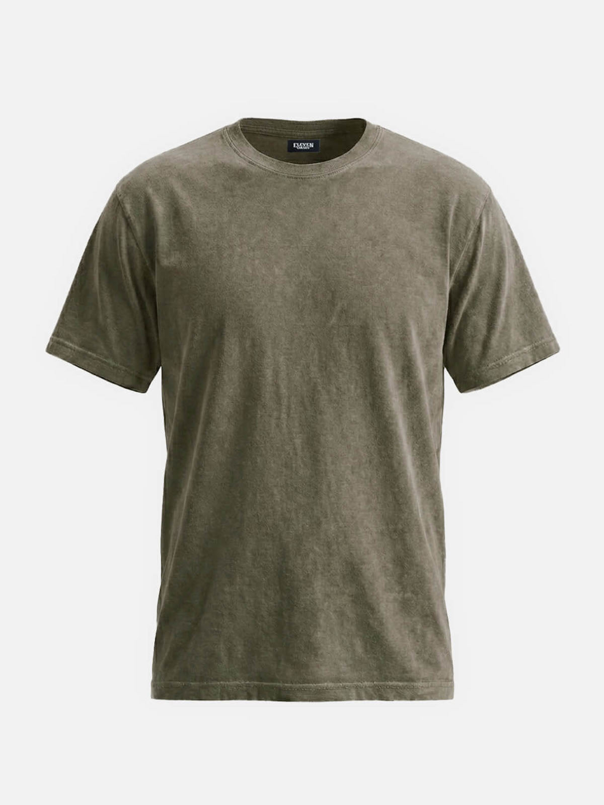 Men's Washed Cotton Short Sleeve T-Shirt Eleven Oasis