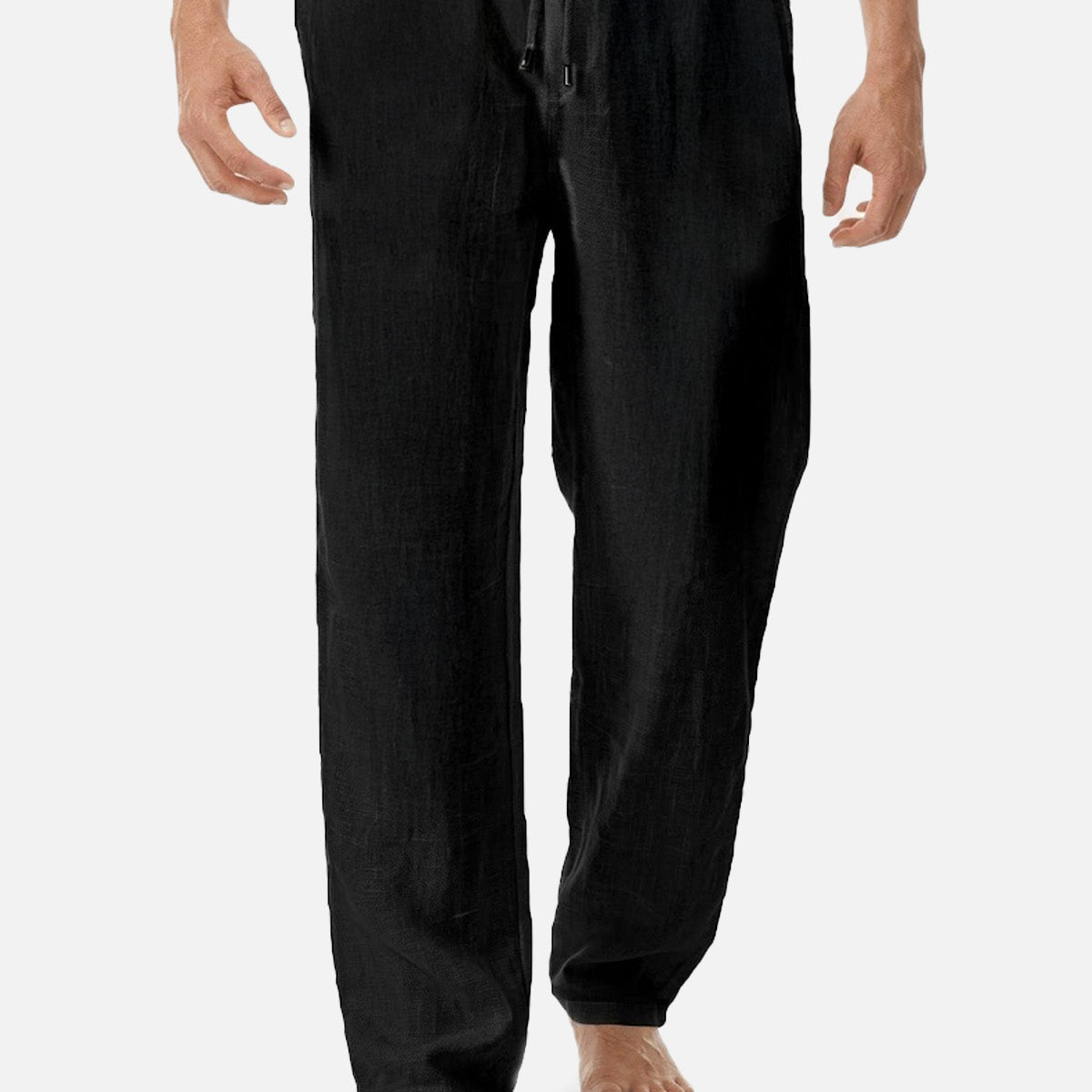 Men's Printed Solid Color Casual Long Pants ElevenOasis