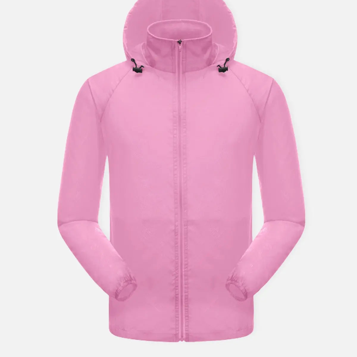 Men's Slim Fit Packable Hooded Outdoor Jacket Eleven Oasis