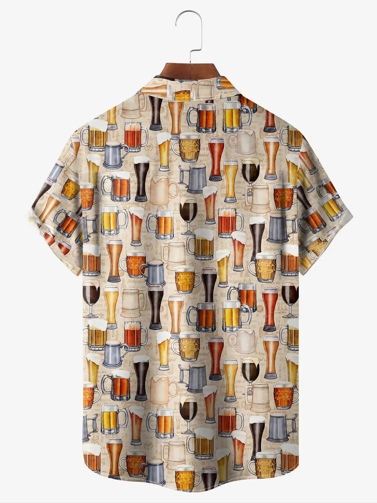 Men's Assortment of Beer Short Sleeve Casual ShirtMens short sleeve shirts Big and tall Mens shirts Short sleeve shirts for men Mens 4xl shirts Casual short sleeve shirts