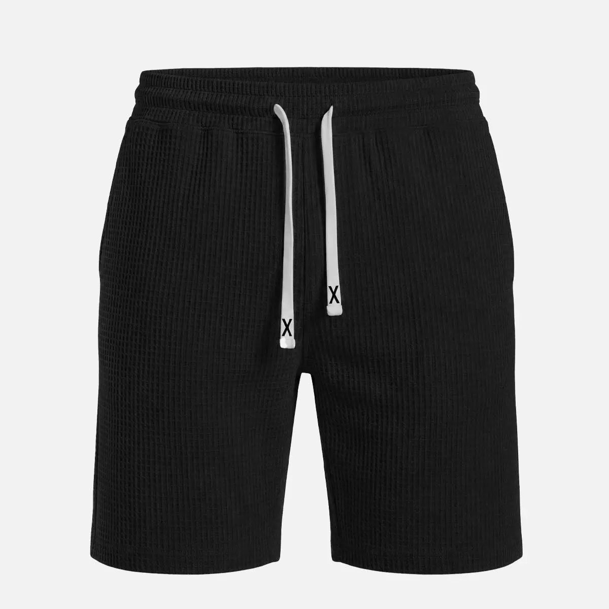 Men's Waffle Knit Drawstring Shorts Eleven Oasis