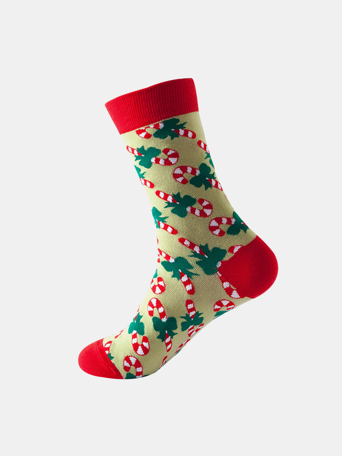 Classic Christmas Pattern Crew Socks ElevenOasis