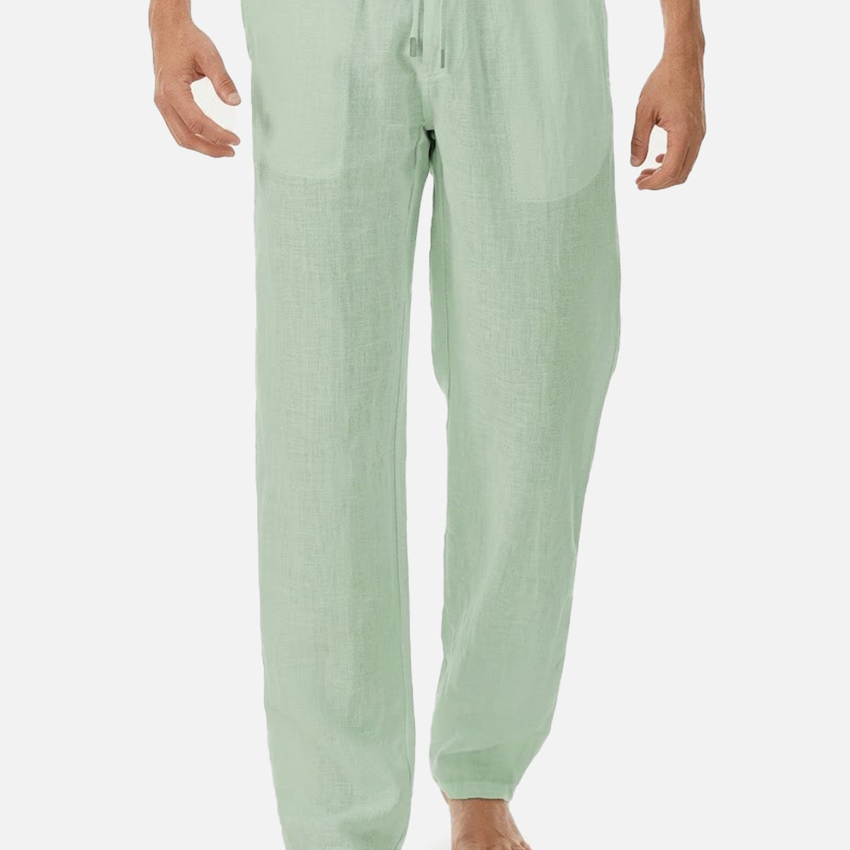 Men's Printed Solid Color Casual Long Pants ElevenOasis