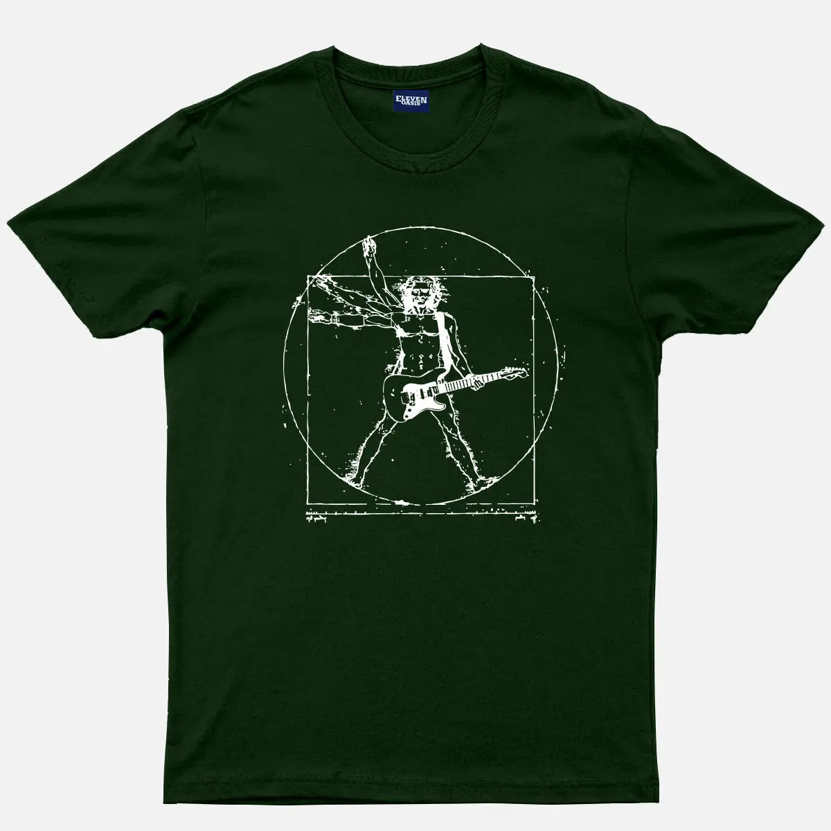 Rock da Vinci Cotton Short Sleeve Shirt Eleven Oasis