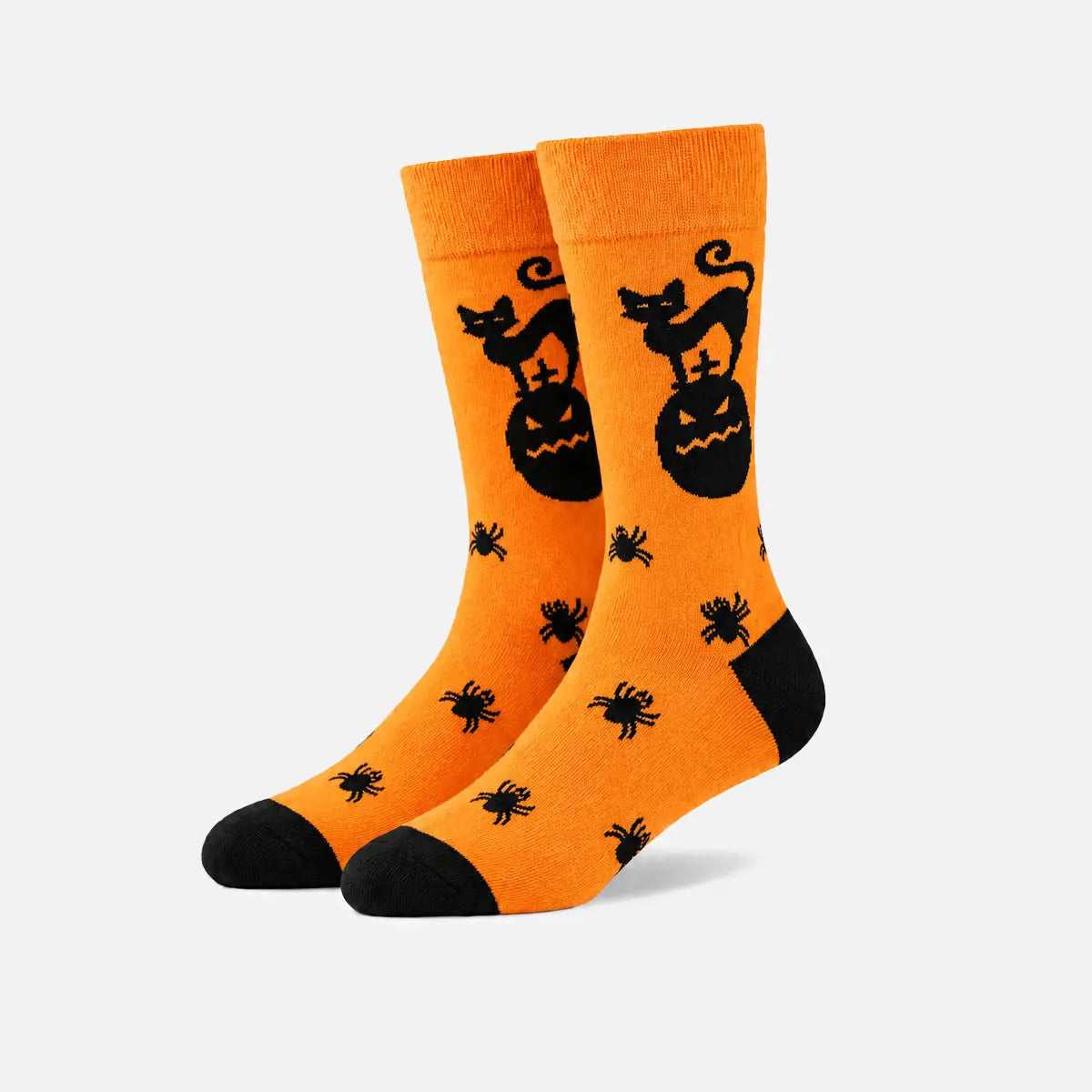 Men's Spooky Halloween Print Crew Socks