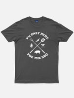 I'm Only Here For The BBQ Cotton T-Shirt Eleven Oasis