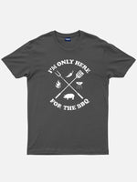 I'm Only Here For The BBQ Cotton T-Shirt Eleven Oasis