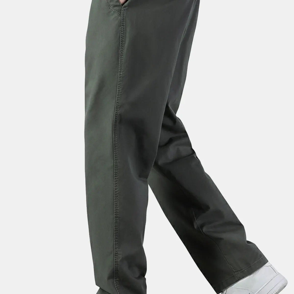 Men's Cotton Elastic Waist Chino Pants ElevenOasis