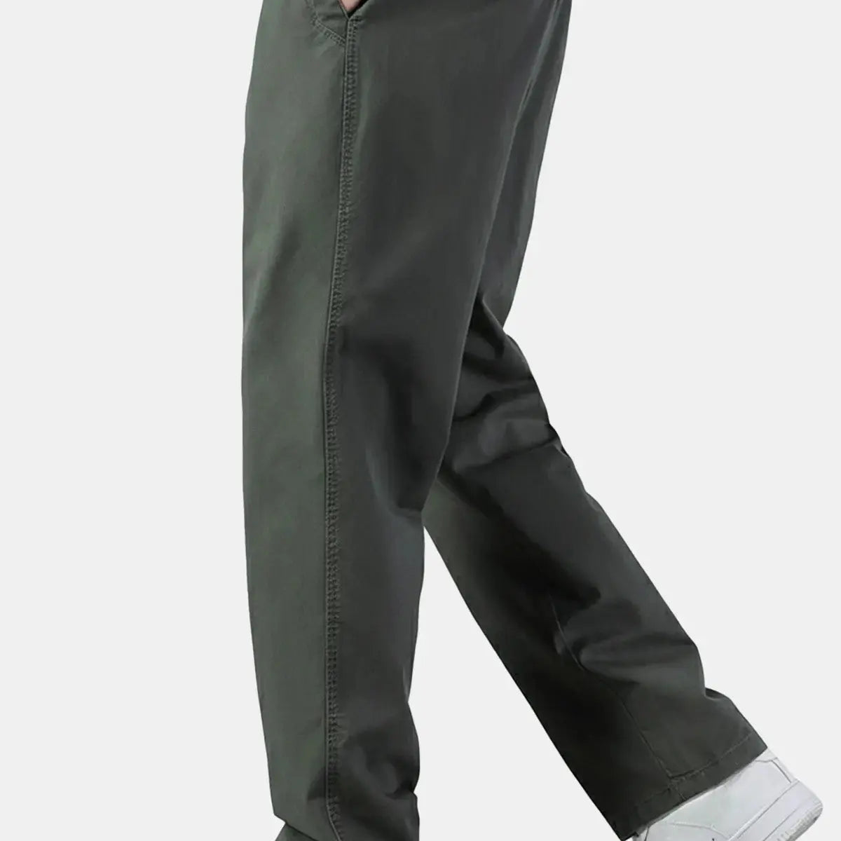 Men's Cotton Elastic Waist Chino Pants ElevenOasis
