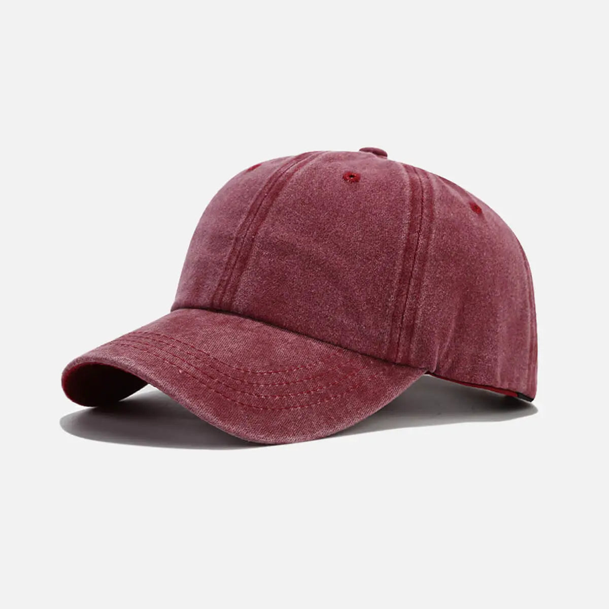 Washed Cotton Adjustable Baseball Cap ElevenOasis