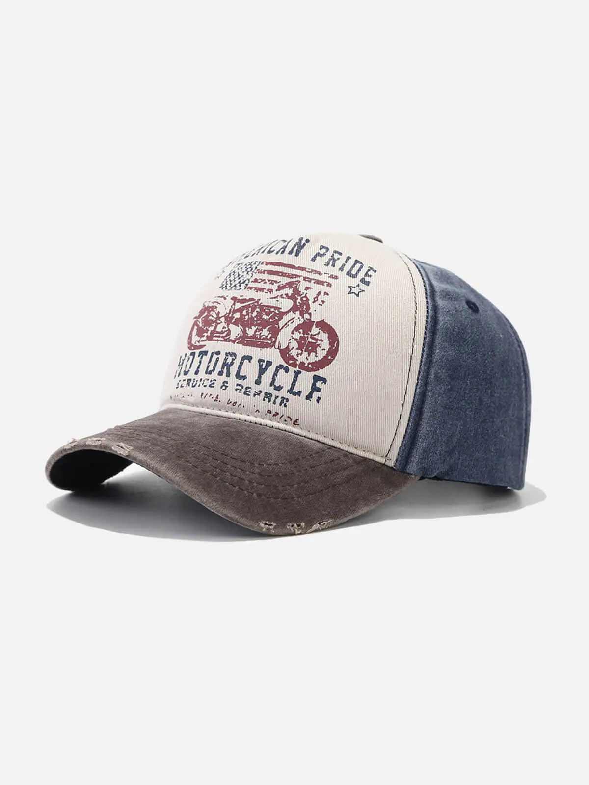 Vintage American Pride Motorcycle Baseball Cap Eleven Oasis