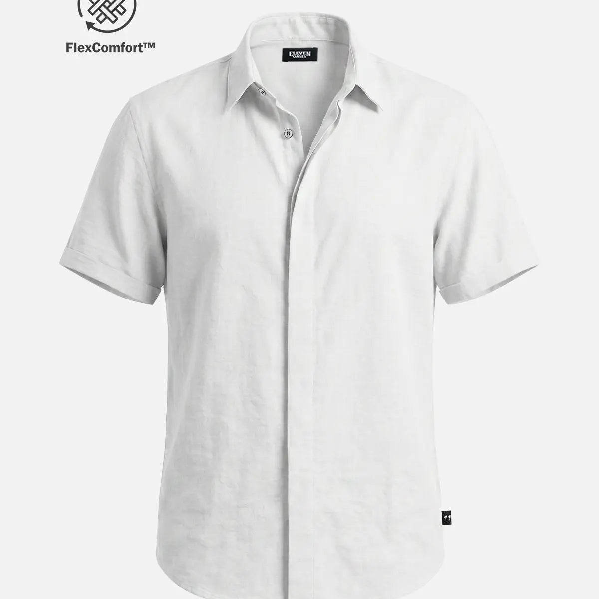 Men's FlexComfort™ Classic Short Sleeve Shirt ElevenOasis