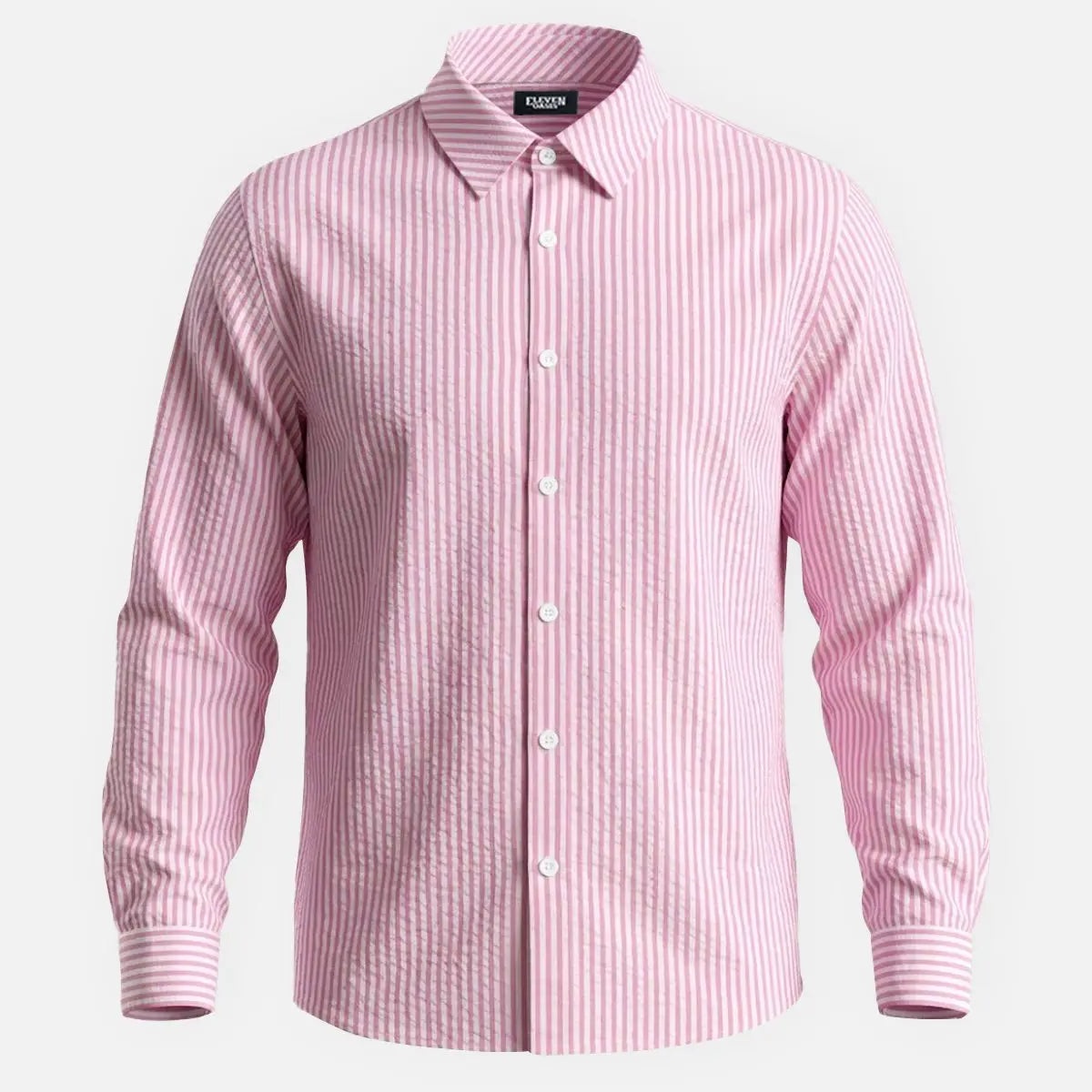 Men's Classic Stripe Long Sleeve Shirt Eleven Oasis