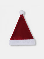 Playful Santa Faux-Fur Holiday Hat ElevenOasis