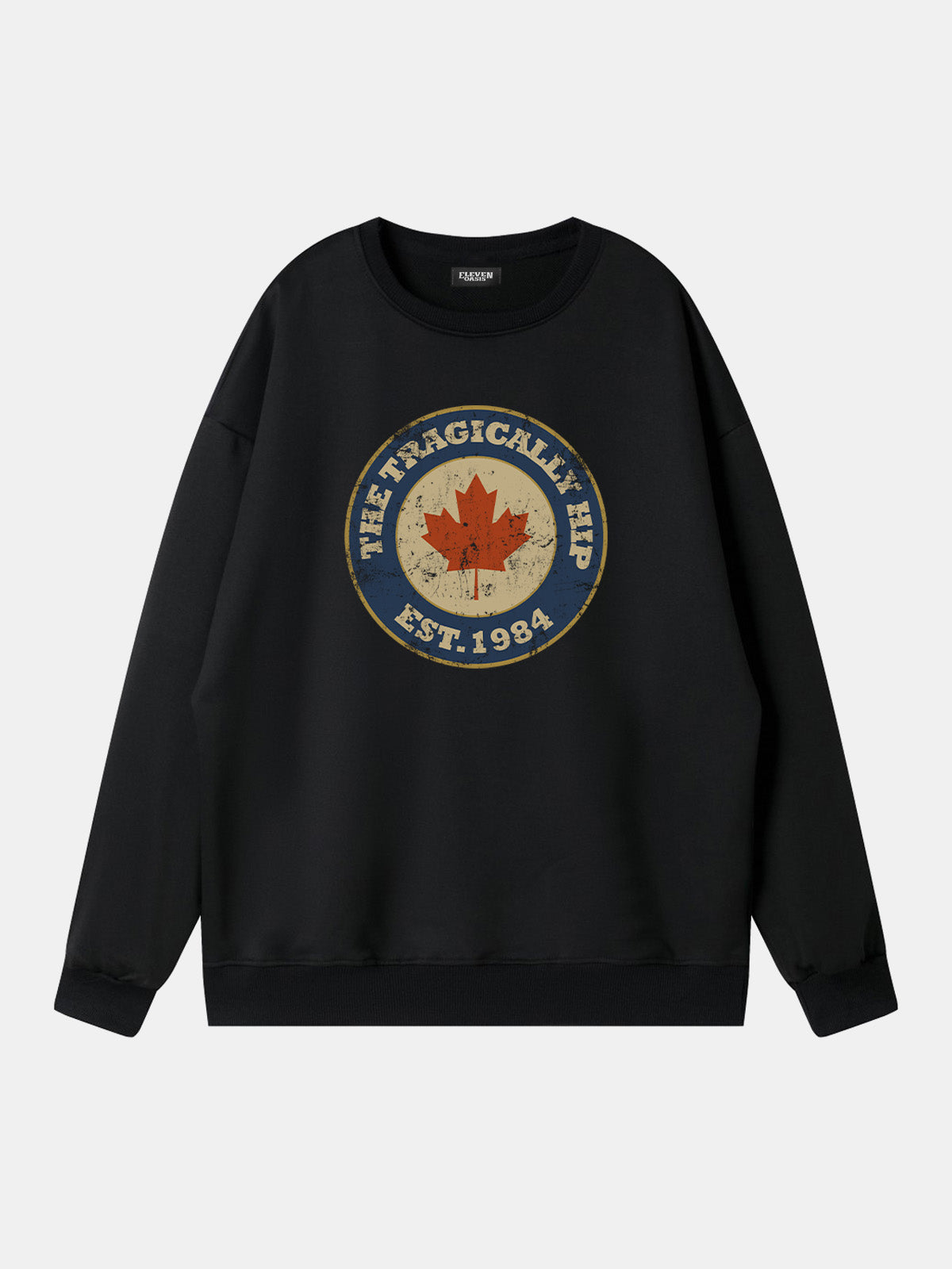 Tragically Hip Vintage Logo Sweatshirt Eleven Oasis