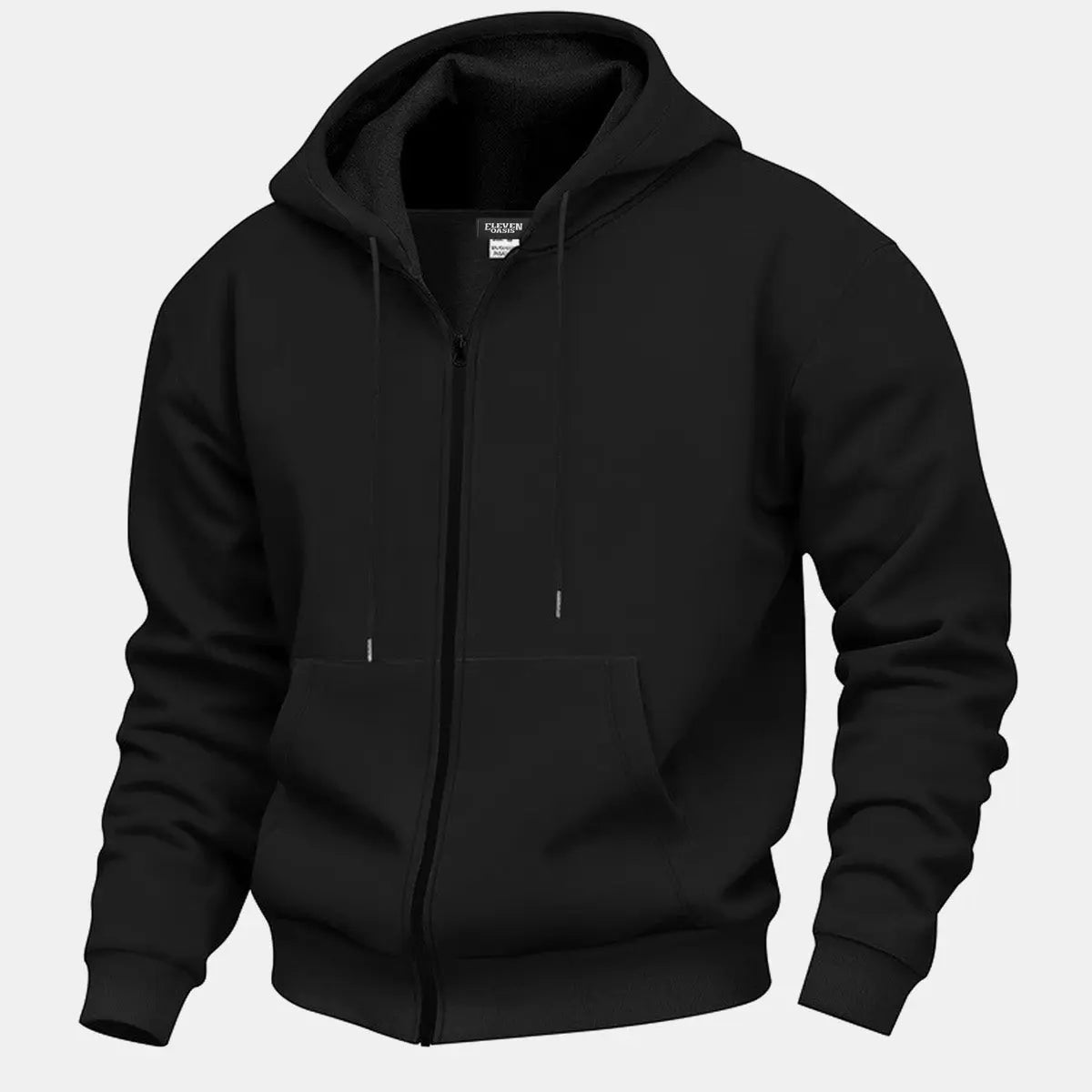 Men's Classic Everyday Zip-Up Hoodie ElevenOasis