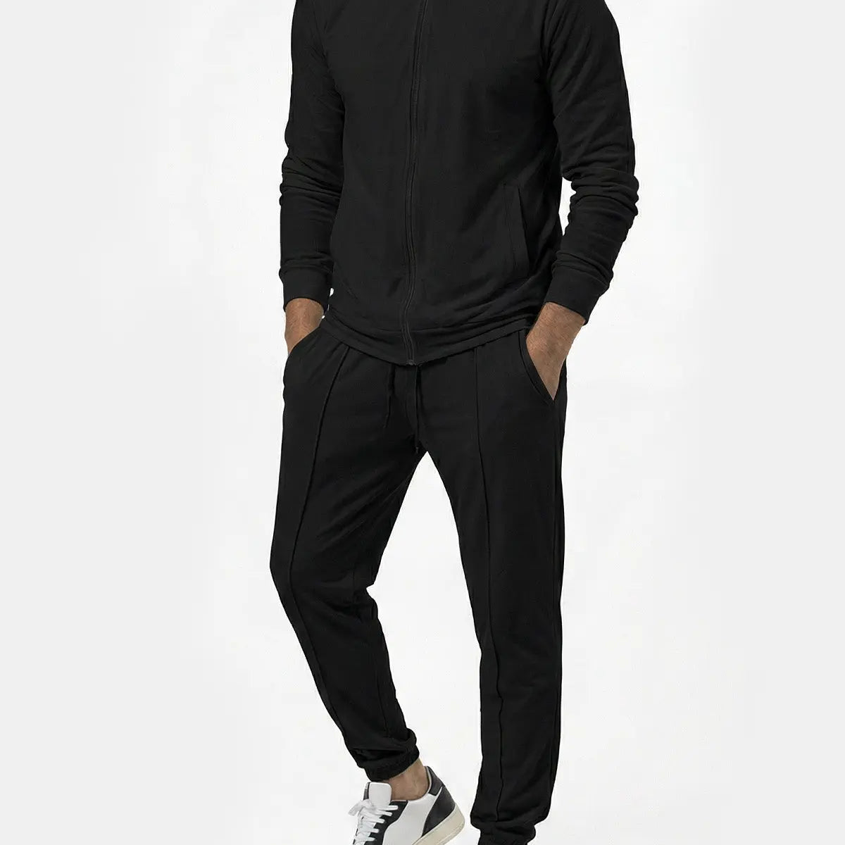 Men's Casual Zip-Up Tracksuit Set Eleven Oasis