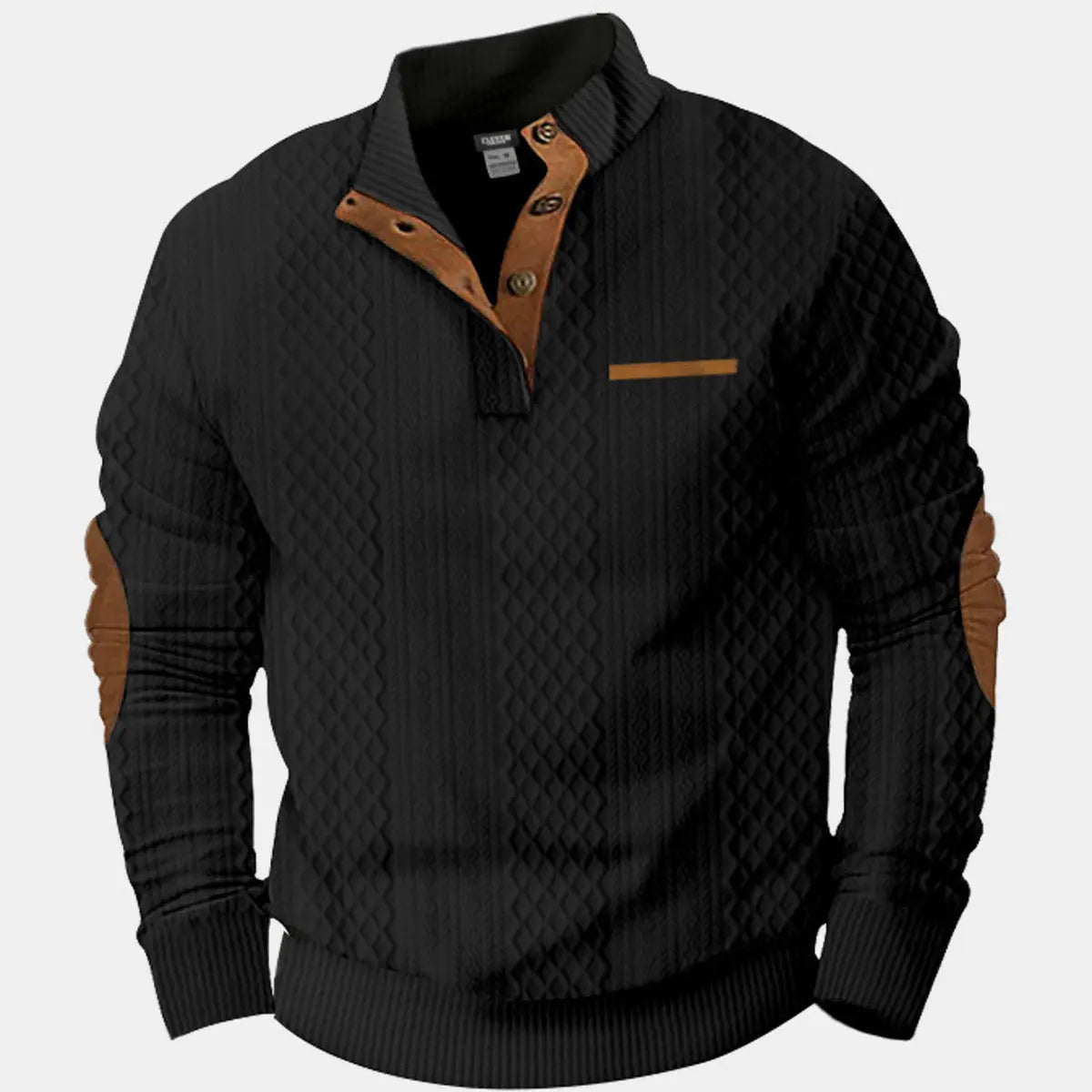 Men's Cable Knit Pullover Sweater ElevenOasis